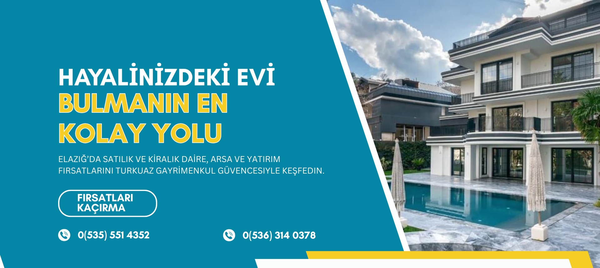Black Orange Minimalist Real Estate Banner Landscape (1920 x 860 piksel) (2)